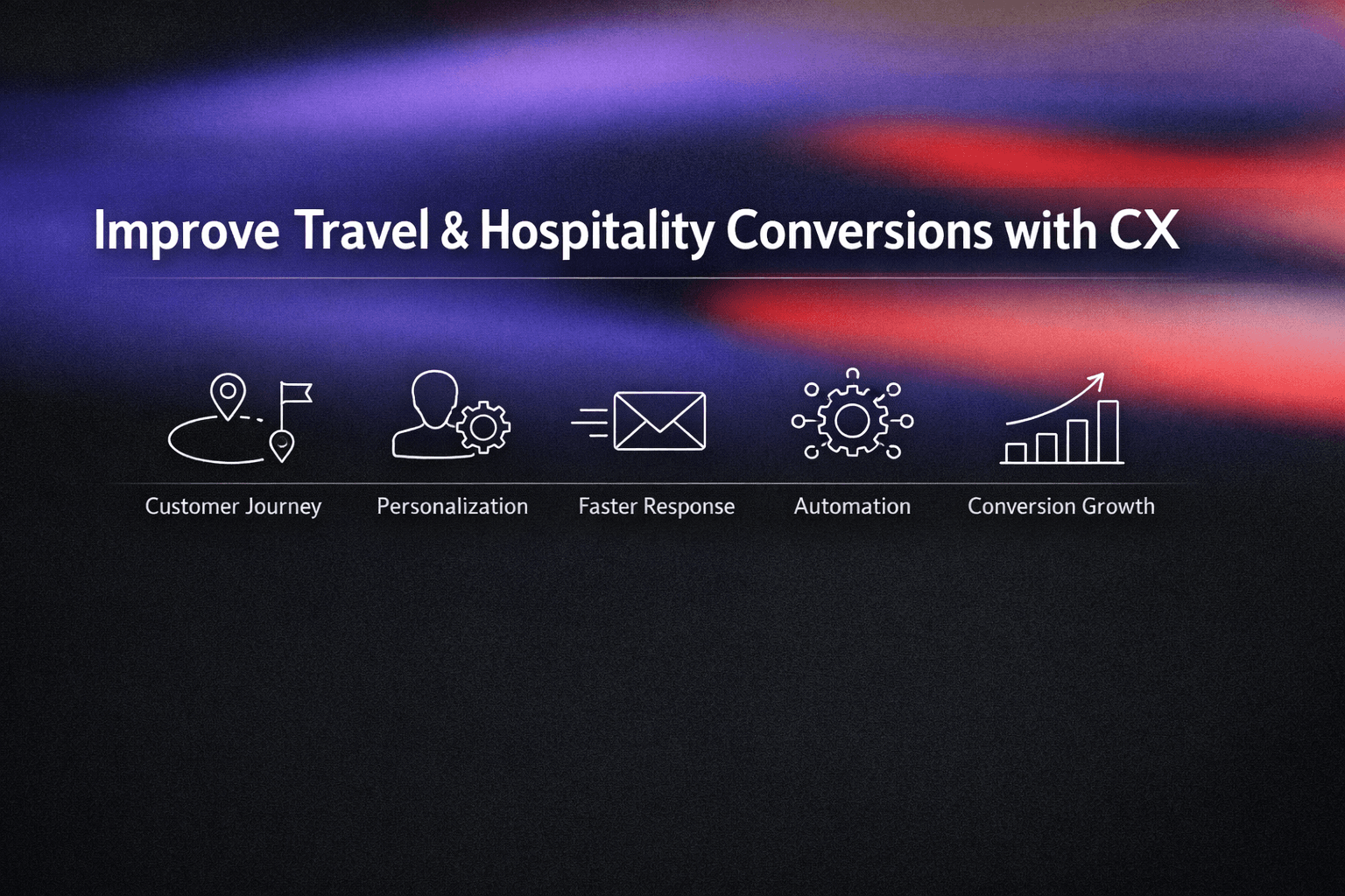 How CX Increases Your Conversion in Travel and Hospitality Sales